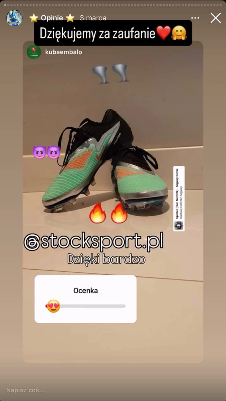 Realna opinia klienta Stock-Sport