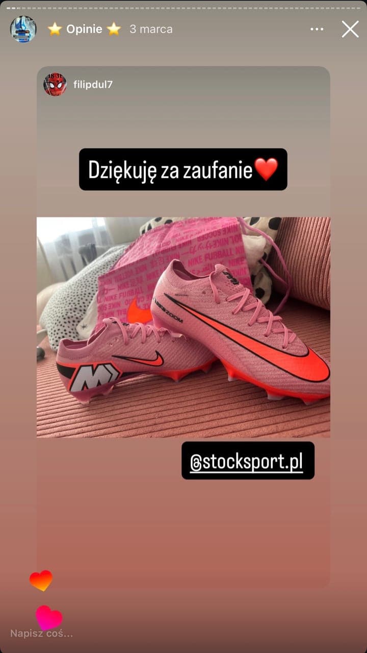 Realne zamówienie klienta Stock-Sport