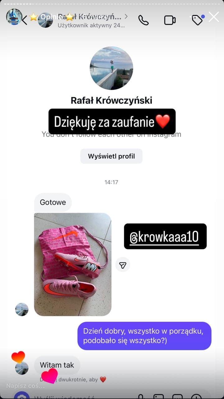 Realna opinia klienta Stock-Sport