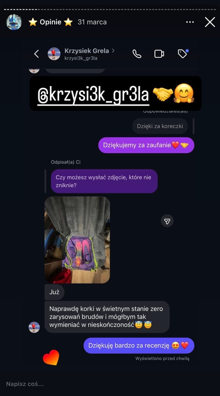 Realna opinia klienta Stock-Sport