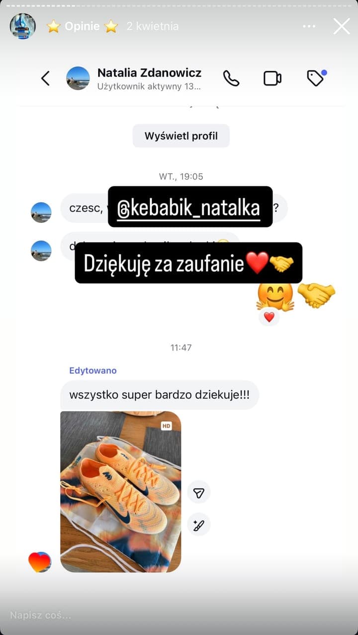 Realna opinia klienta Stock-Sport