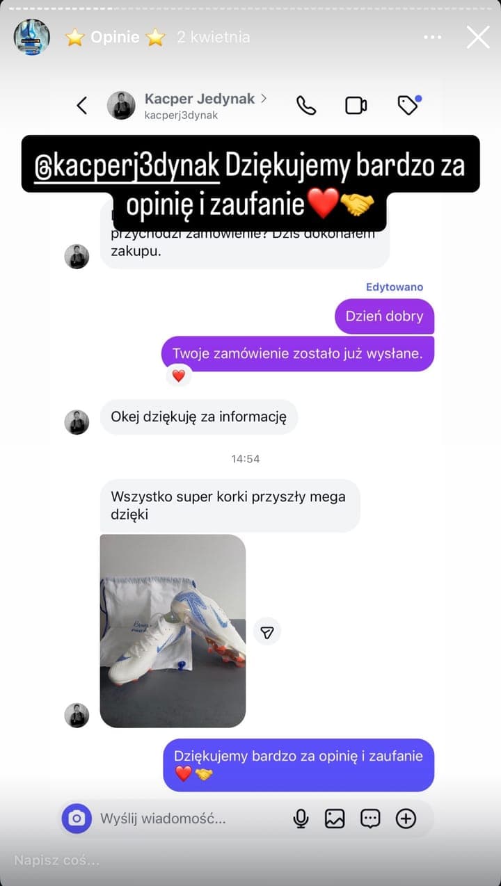 Realna opinia klienta Stock-Sport