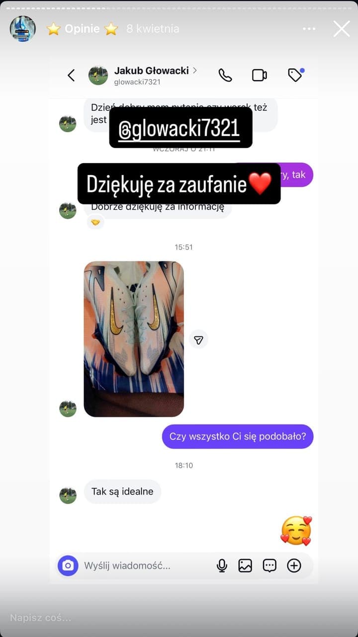 Realna opinia klienta Stock-Sport