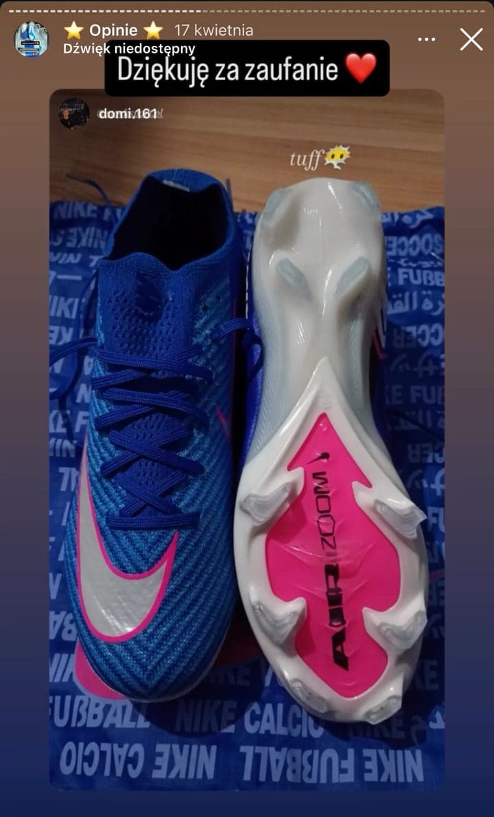 Realne zamówienie klienta Stock-Sport