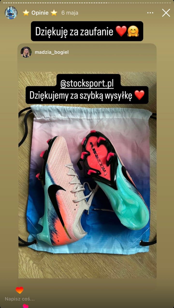 Realne zamówienie klienta Stock-Sport