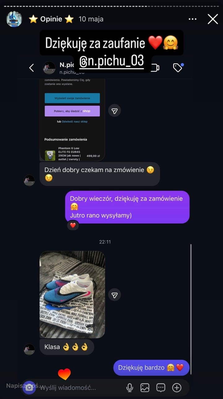 Realna opinia klienta Stock-Sport