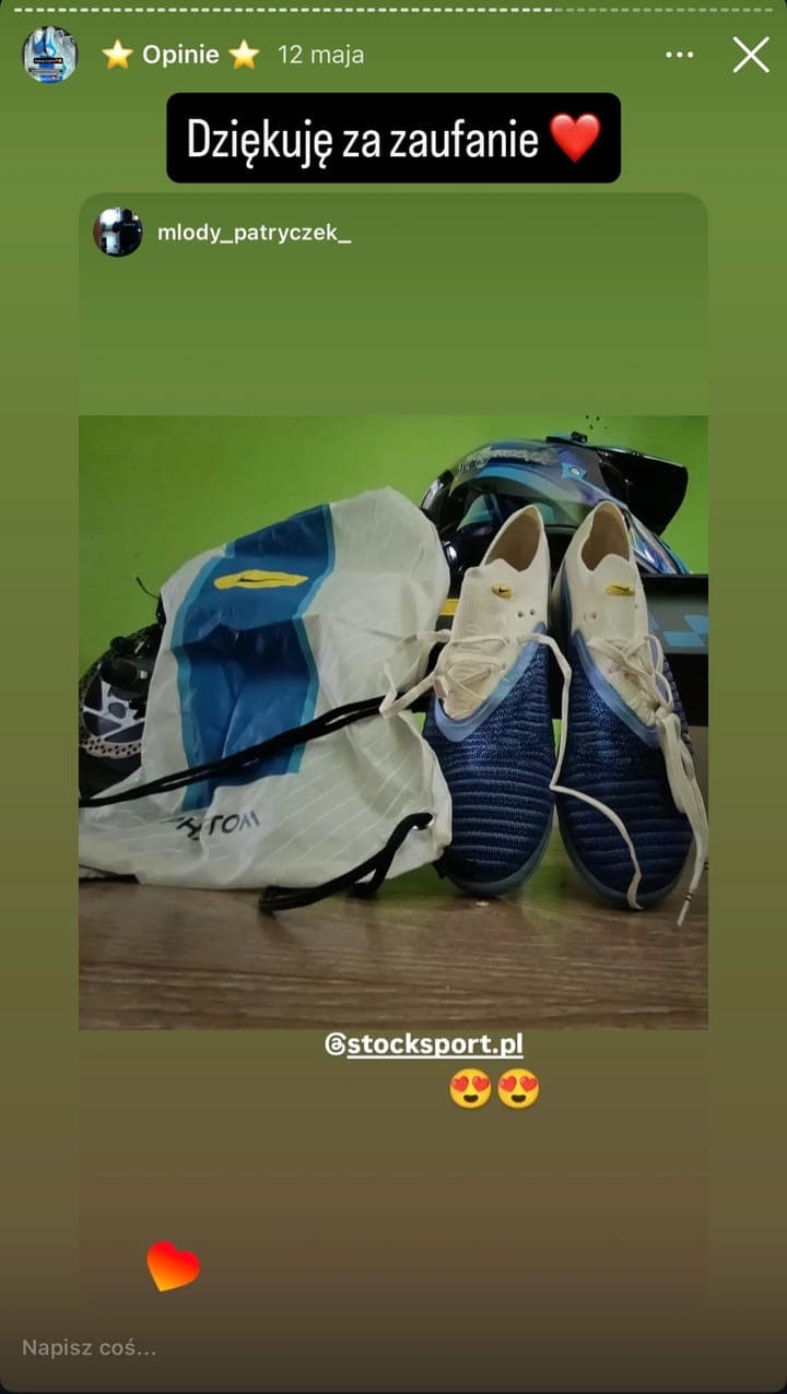 Realna opinia klienta Stock-Sport