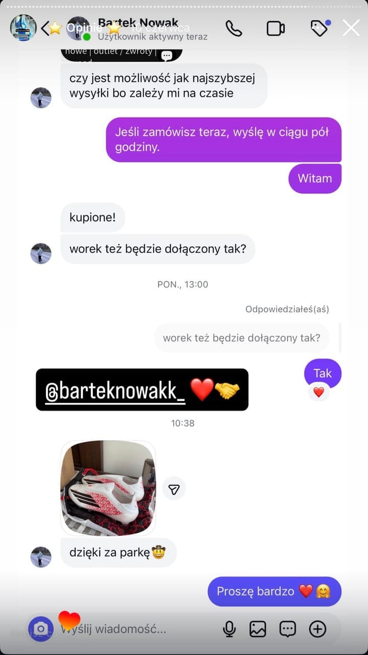 Realna opinia klienta Stock-Sport