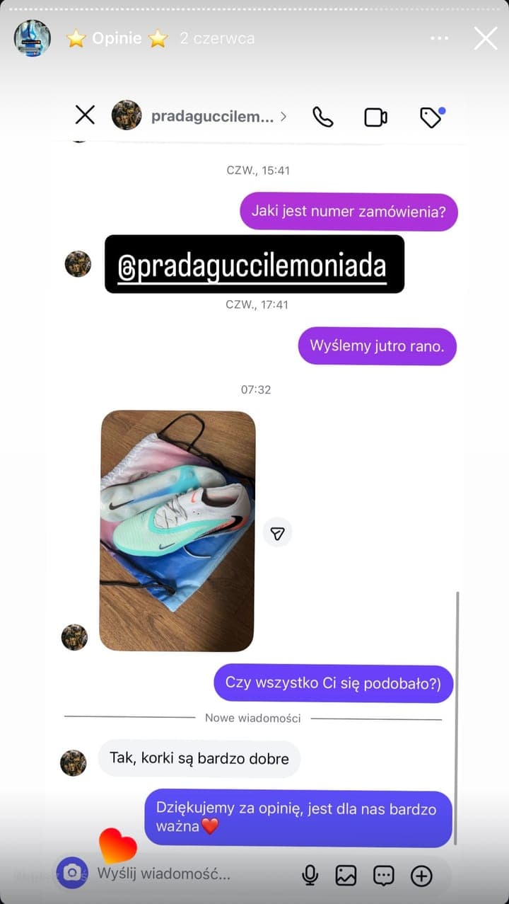 Realna opinia klienta Stock-Sport