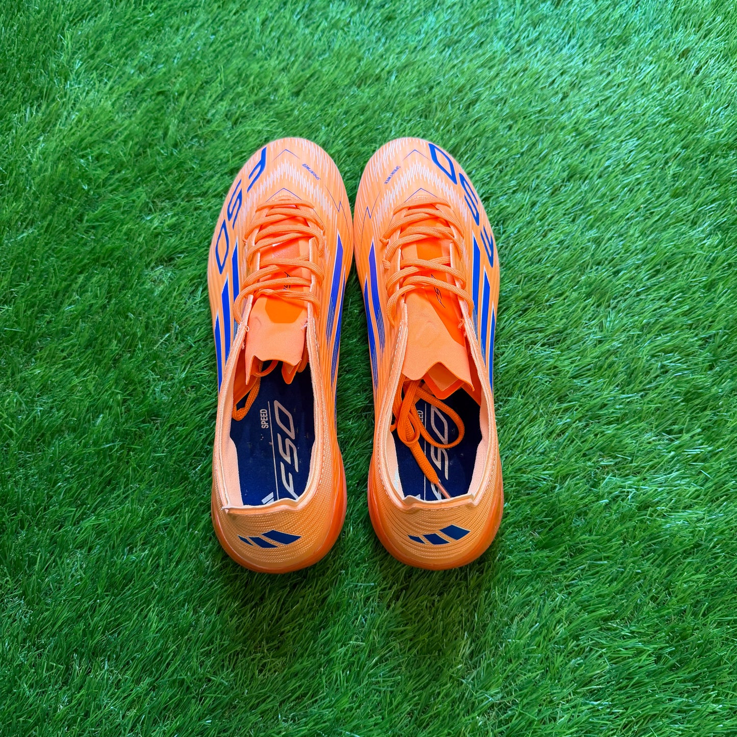 F50 ELITE FG Coral Blaze-Beam EUR45 29CM jak nowe | outlet / zwroty | pre-owned