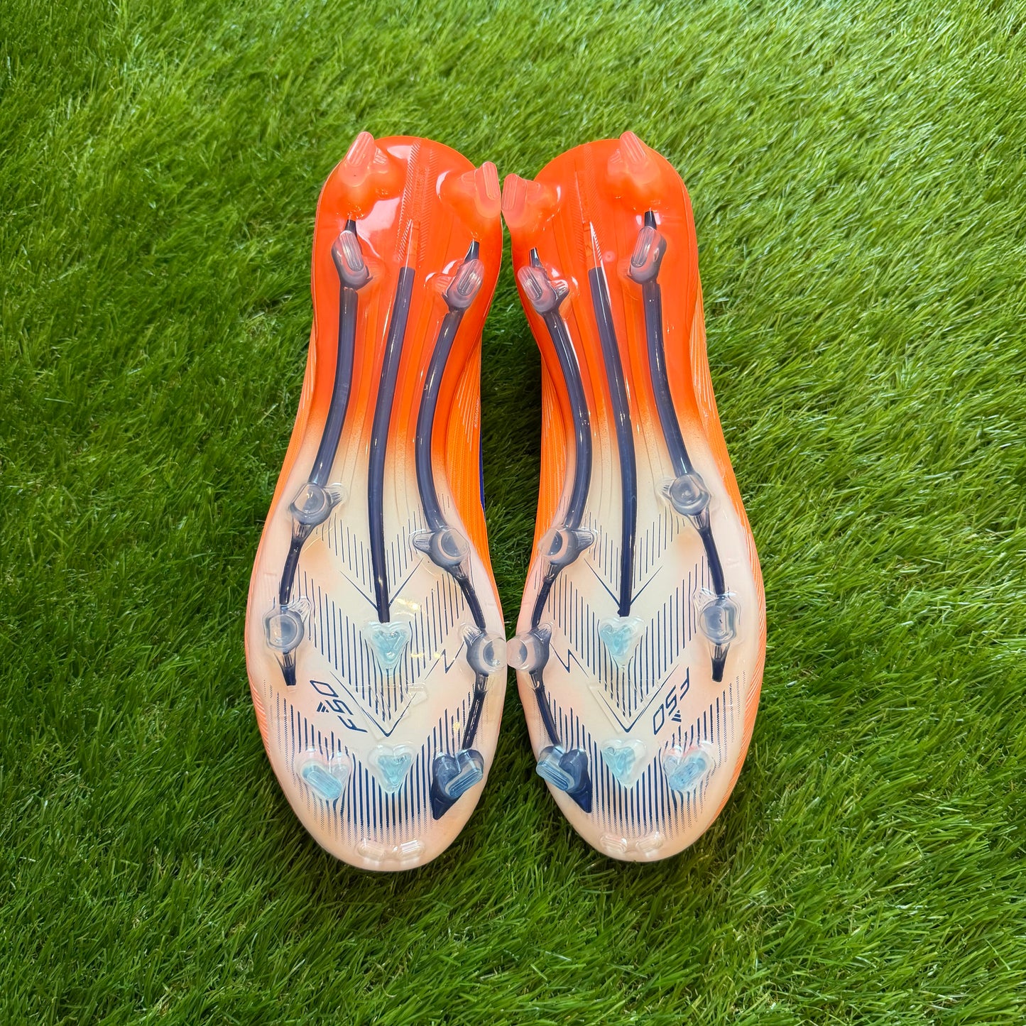 F50 ELITE FG Coral Blaze-Beam EUR45 29CM jak nowe | outlet / zwroty | pre-owned